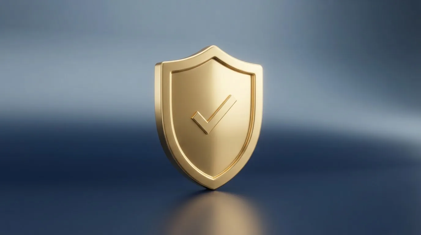 Ilustrace úředního dokumentu s razítkem — symbolizuje licenci a regulaci Ministerstva financí ČR, vedle logo MF ČR